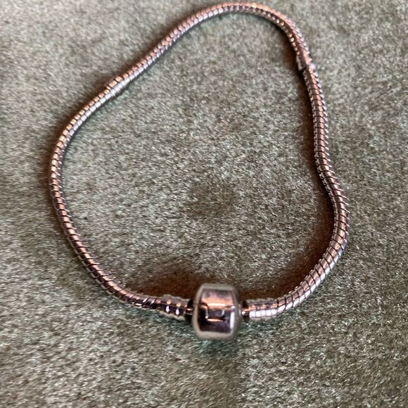 #400 PEWTER Rope Bracelet - Picture 1 of 6